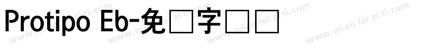 Protipo Eb字体转换